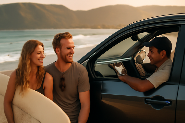 Private Driver to Gerupuk Surf Spots Stress-Free